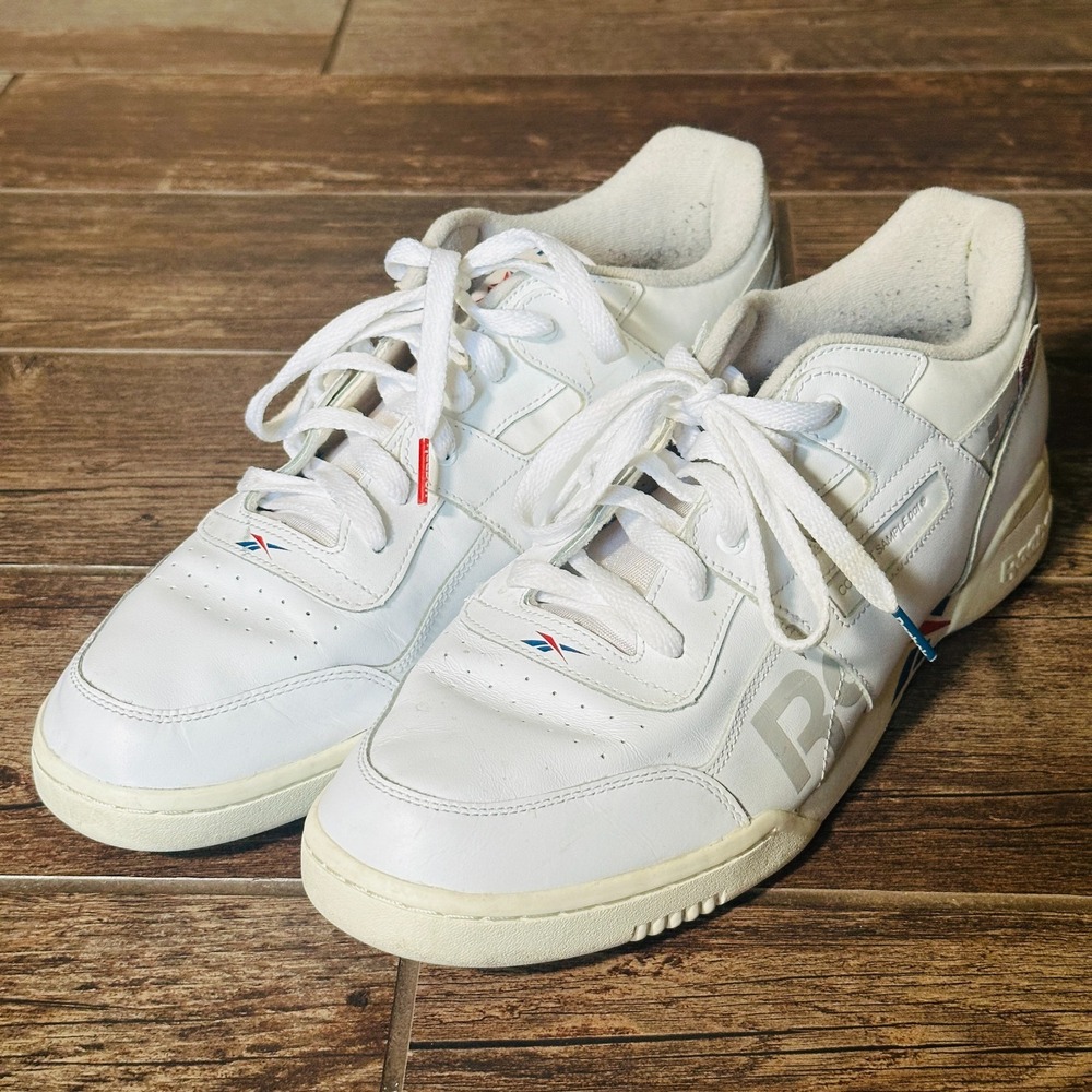 Mens Reebok Workout Plus MU White Concept Sample 001 1987 Classic Sneakers Sz 12